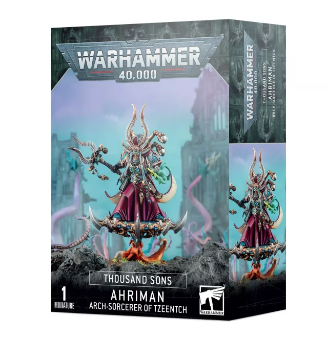 W40k: Ahriman, Arch-Sorcerer of Tzeentch (1 figura)