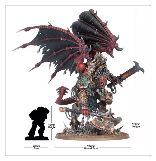 W40k: World Eaters - Angron, Daemon Primarch of Khorne (1 figurka)