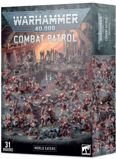 W40k: World Eaters - Combat Patrol (31 figura)