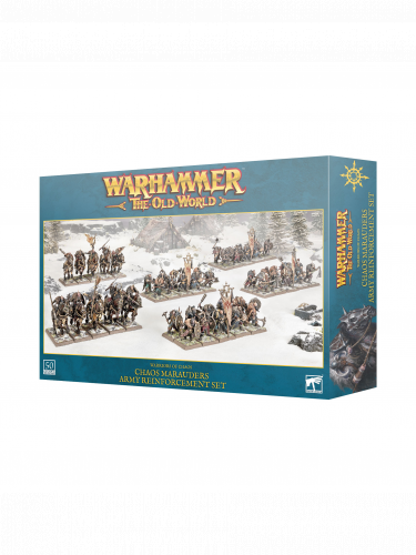 Warhammer The Old World - Warriors of Chaos - Chaos Marauders Army Reinforcement Set (50 figura)