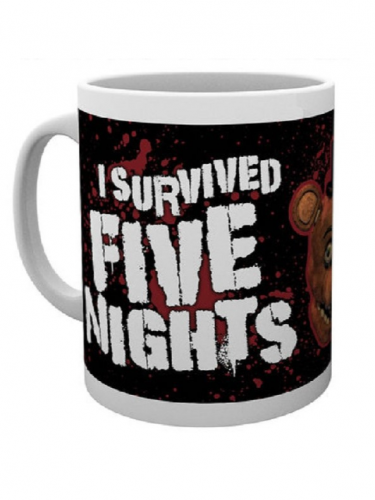 Bögre Five Nights at Freddys - Túléltem /  I Survived