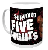 Bögre Five Nights at Freddys - Túléltem /  I Survived