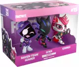 Figura Fortnite - Raven Team Leader, Lynx and Kimiko (3-pack mini) (Youtooz Mini Fortnite 15) - Akciófigurák, amelyekkel játszani lehet