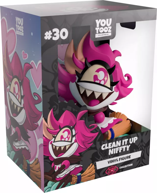 Figura Hazbin Hotel - Clean It Up Niffty (Youtooz Hazbin Hotel 30) - Akciófigurák, amelyekkel játszani lehet