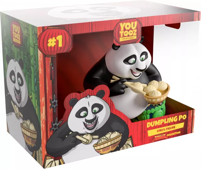 Figura Kung Fu Panda - Dumpling Po (Youtooz Kung Fu Panda 1) - Akciófigurák, amelyekkel játszani lehet