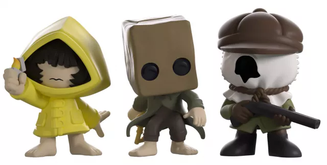 Figura Little Nightmares II - Mono, Six & Hunter (Youtooz Little Nightmares II)