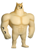 Figura Meme - Swole Doge (Youtooz Meme 29)