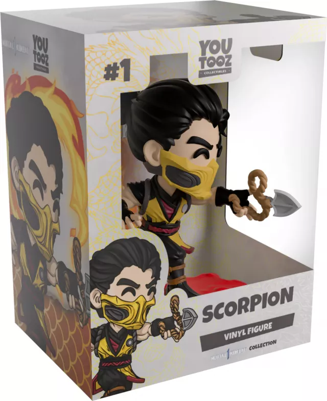 Figura Mortal Kombat - Scorpion (Youtooz Mortal Kombat 1) - Akciófigurák, amelyekkel játszani lehet