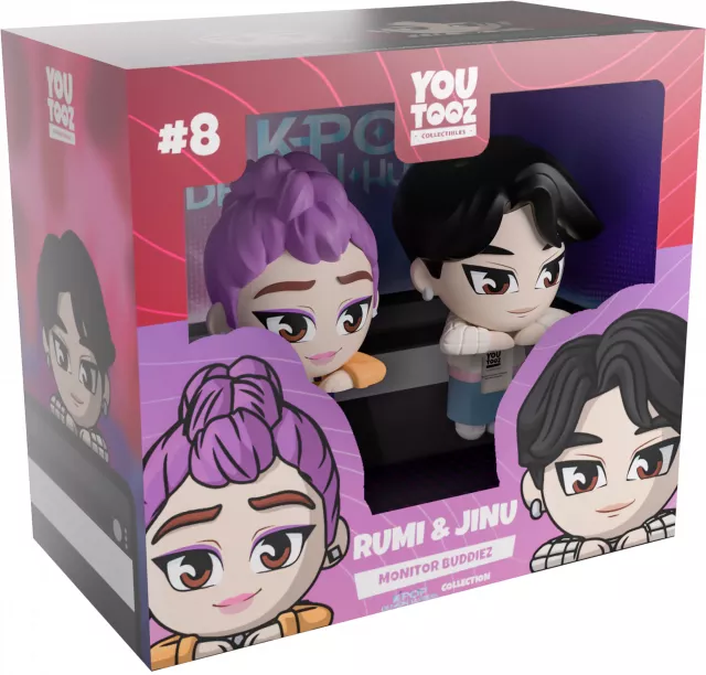 Monitor figura KPop Demon Hunters - Jinu & Rumi Monitor Buddiez (Youtooz KPop Demon Hunters)