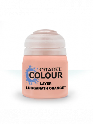 Citadel Layer Paint (Lugganath Orange) - borító színe narancssárga