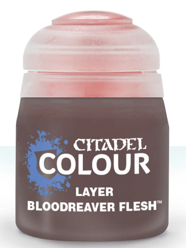 Citadel Layer Paint (Bloodreaver Flesh) - átlátszatlan szín, sötét bőrszín