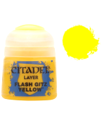Citadel Layer Paint (Flash Gitz Yellow) - fedőfesték, sárga