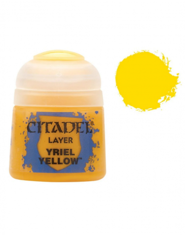 Citadel Layer Paint (Yriel Yellow) - borító színe sárga