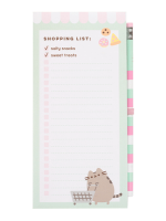 Jegyzetfüzet mágnessel Pusheen - Shopping List (+ ceruza)