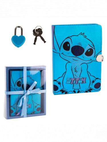 Jegyzetfüzet Disney - Stitch Diary (zárható)