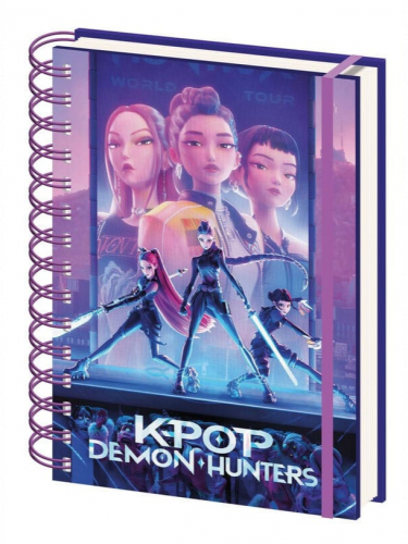 Jegyzetfüzet KPop Demon Hunters - Huntrix