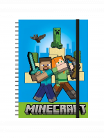 Jegyzetfüzet Minecraft - Characters