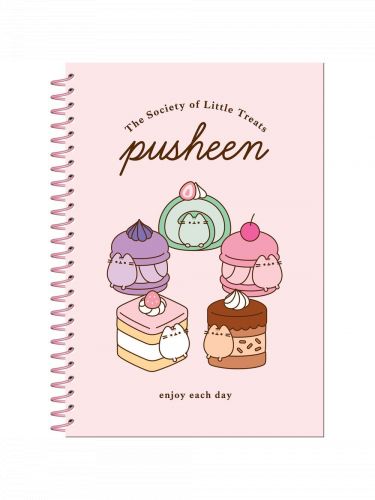 Füzet Pusheen – The Society of Little Treats (+ matricák)