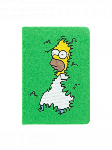 Jegyzetfüzet The Simpsons - Homer in bush