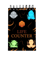 Jegyzetfüzet Xzone Originals - Life Counter
