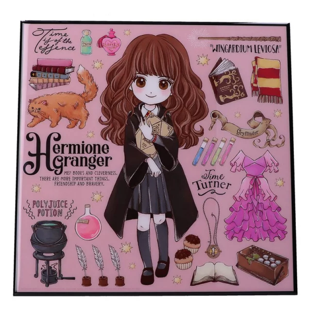 Obraz Harry Potter - Hermione Granger Crystal Clear Art Pictures (Nemesis Now)