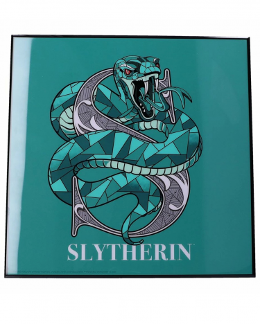 Kép Harry Potter - Slytherin Crystal Clear Art Pictures (Nemesis Now)