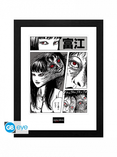 Bekeretezett poszter Junji Ito - Tomie