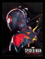 Keretezett poszter: Spider-Man - Miles Morales System Shock